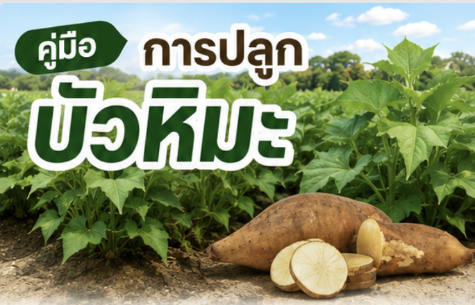 หัวบัวหิมะพร้อมเก็บเกี่ยว